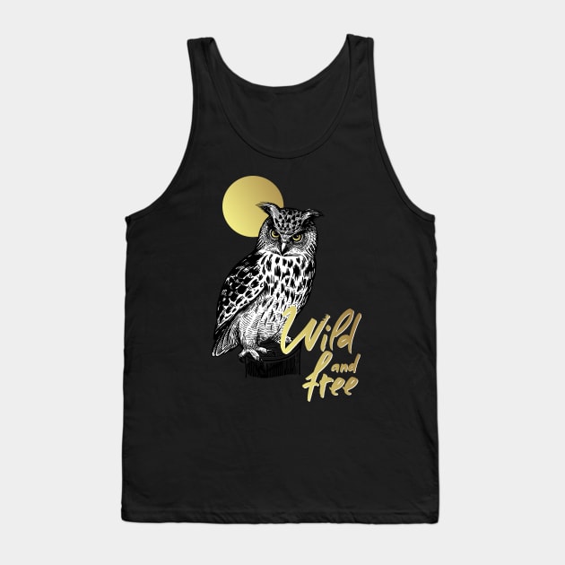 owl 1 Tank Top by Tshirt lover 1